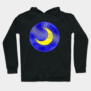 Music Over the Moon Hoodie